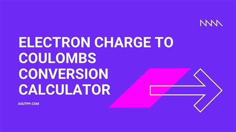 electron charge in coulombs